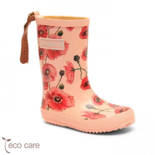 rubber boot fashion nude flower