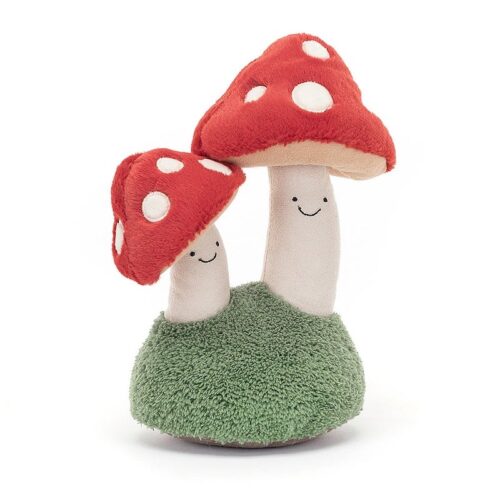 A6PTS amuseable pair of toadstools