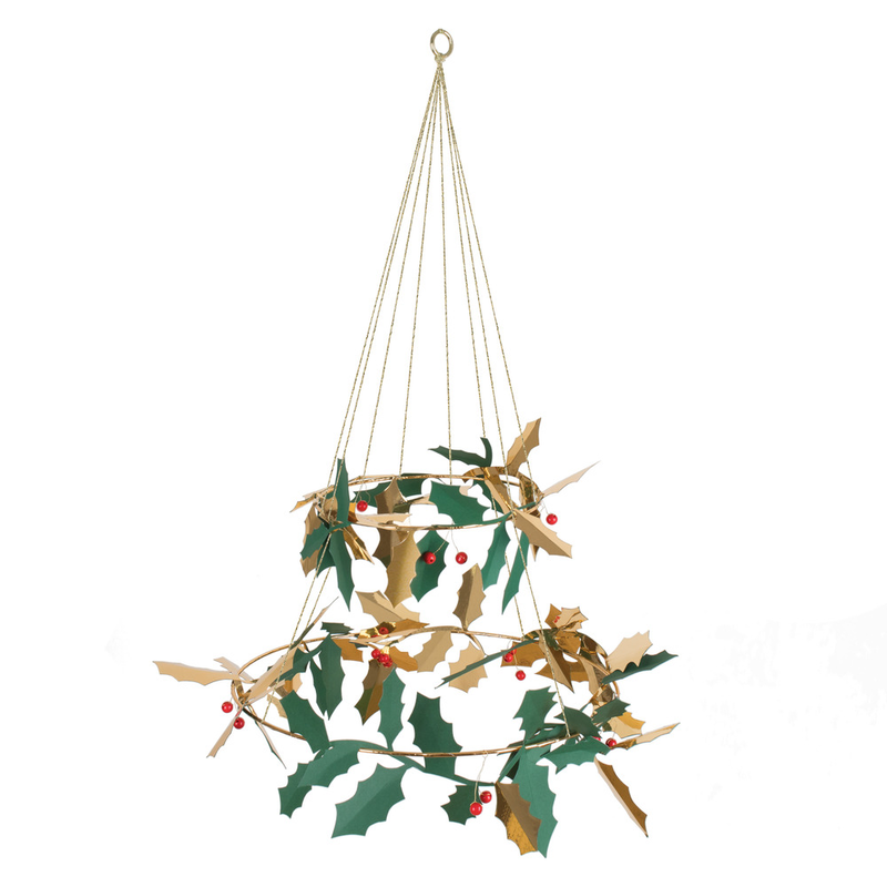 Holly chandelier