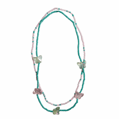 Pretty Shy Butterfly Necklace Set (2 pcs)