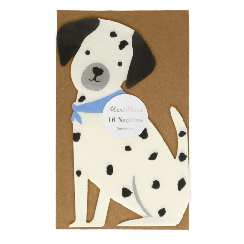 Puppy napkins (x16)