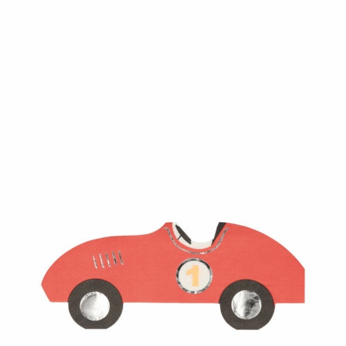 Race car napkins (x16)