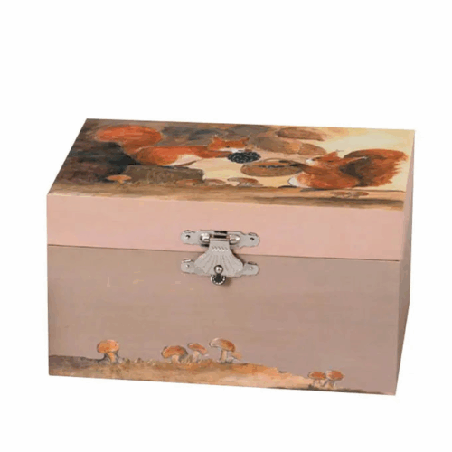 Musical jewelry box - squirrel