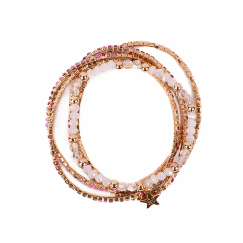 Boutique Glam Girl Bracelet Set (4 pcs)