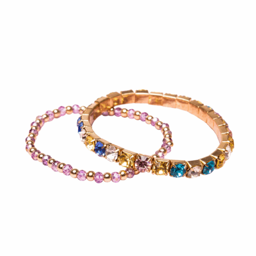 Boutique Glitz and Glam Bracelet Set (2 pcs)