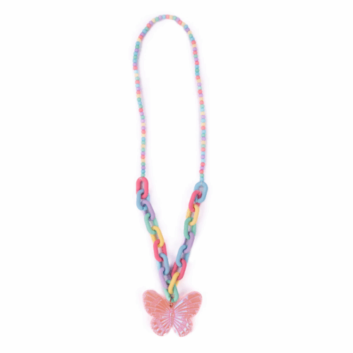 Kaleidoscope Butterfly Necklace
