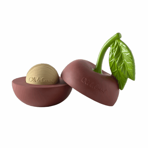 Cherry Stacking Toy & Rattle Ball