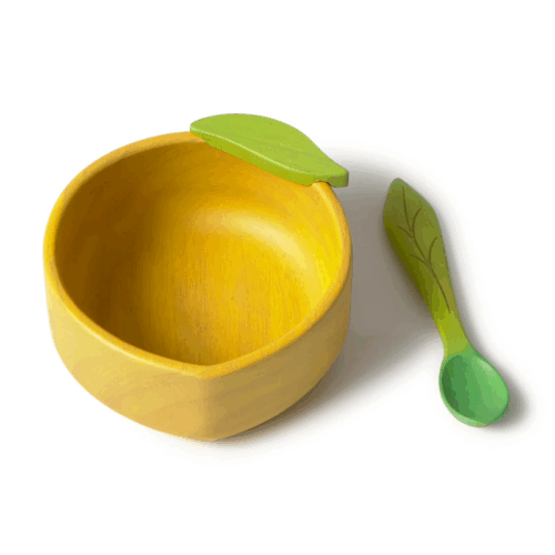 Lou the Lemon Bowl & Spoon Set