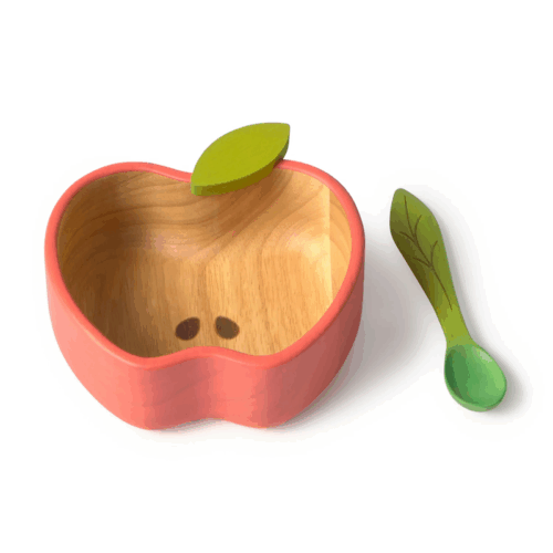 Pepa the Apple Bowl & Spoon Set