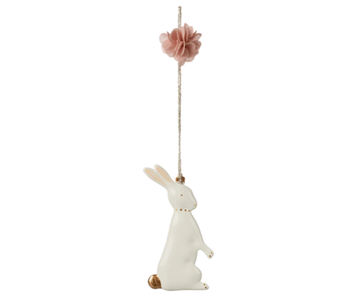 Metal Ornament, Bunny - Standing
