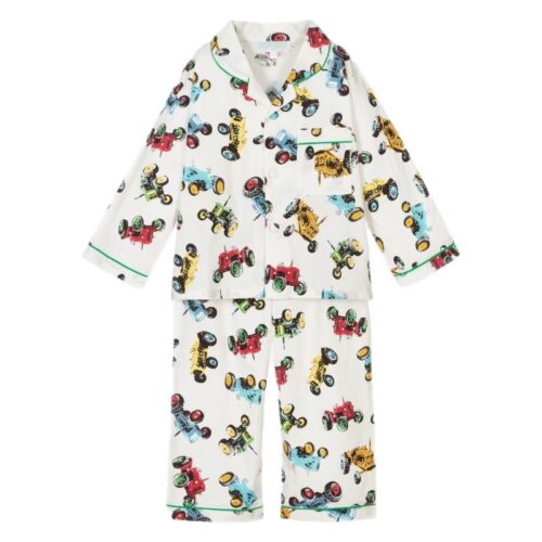 Boys Tractor Cotton Pyjamas