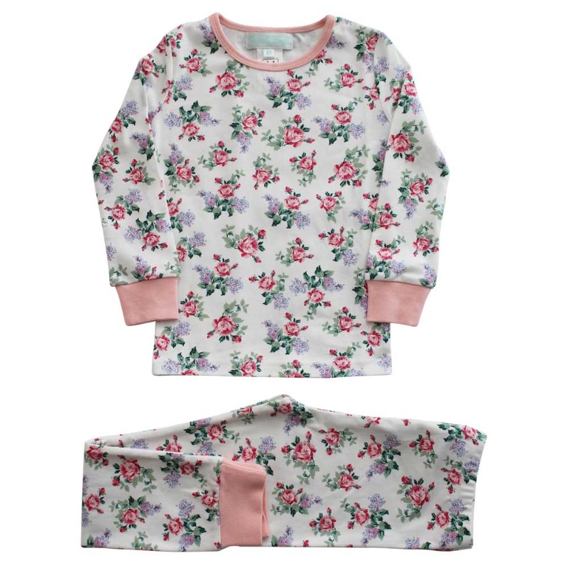 Floral Rose Cosy Pyjamas 2-3 years