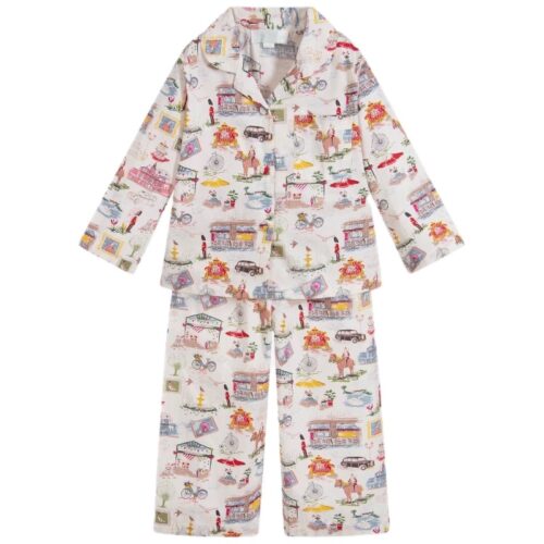 Ivory Vintage Cotton Pyjamas London