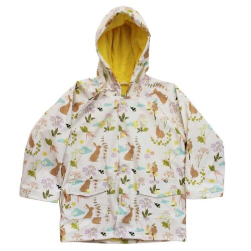 Meadow Print Raincoat 2-3 years
