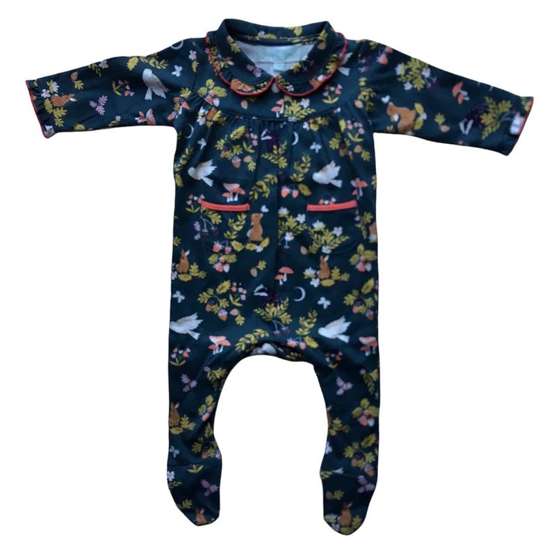 Enchanted Forest Printed Jumpsuit 0-6 months