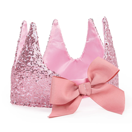 Sequins Crown - Precious Pink