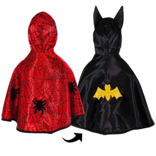 Reversible Spider and Bat Cape