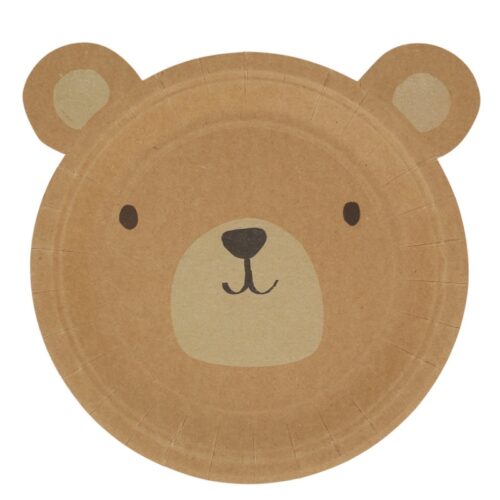 Woodland bear plates