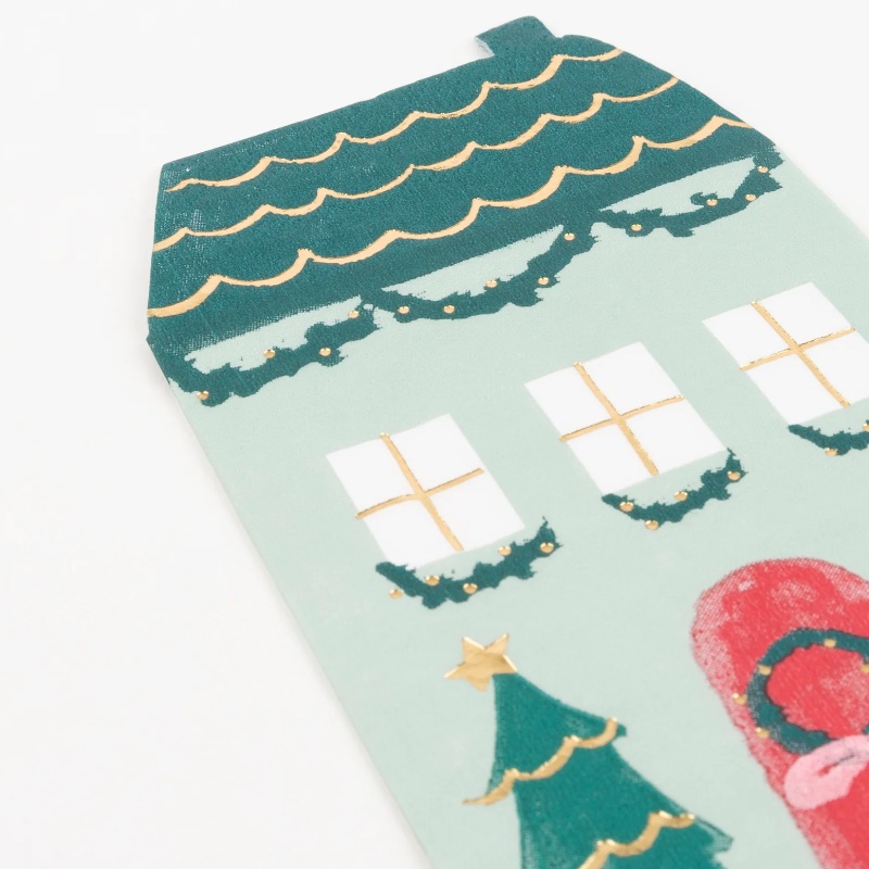 Festive House napkins (x16) - Image 2