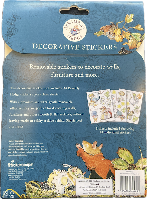 StickerScape Brambly Hedge wall sticker - Image 2