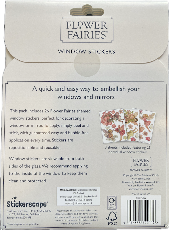 StickerScape Flower Fairies window stickers - Image 2