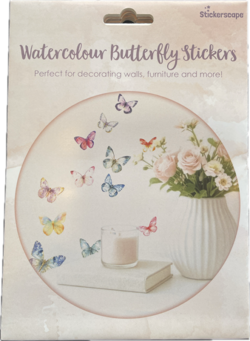 Stickerscape Watercolour Butterfly wall stickers