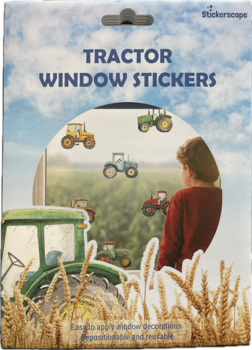 Stickerscape Tractor window stickers