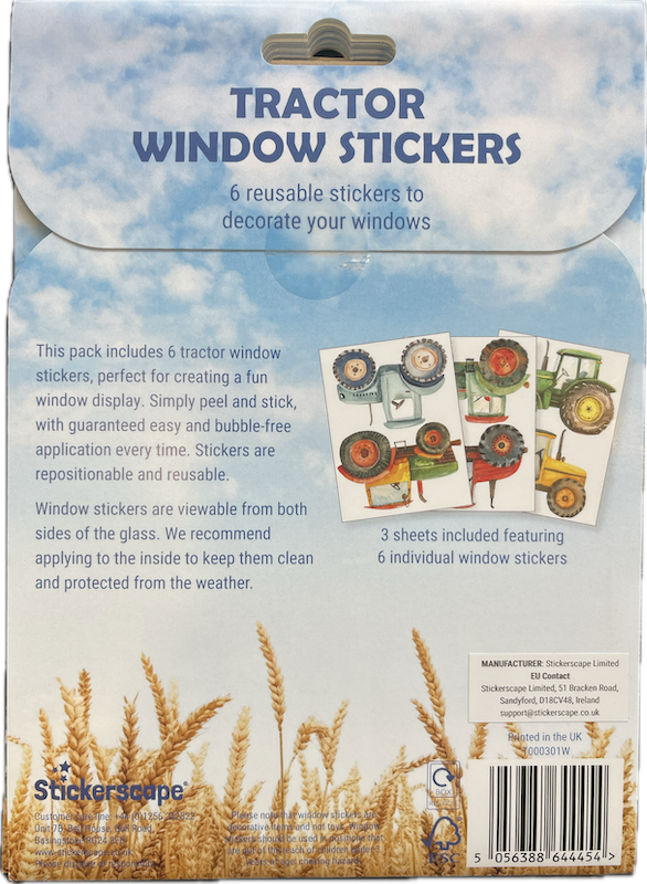 Stickerscape Tractor window stickers - Image 2