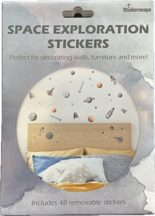 Stickerscape Space Exploration wall stickers