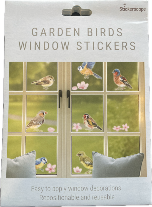 Stickerscape Garden Birds window stickers