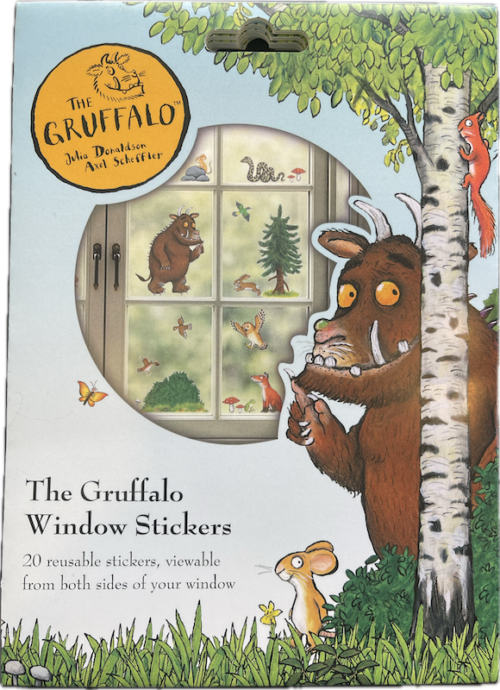 Stickerscape The Gruffalo window stickers