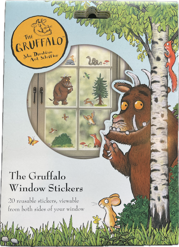 Stickerscape The Gruffalo window stickers