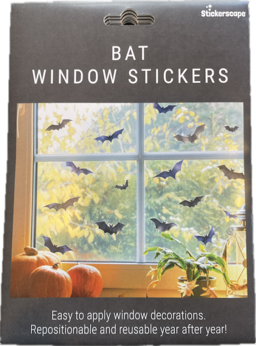 Stickerscape Bat window stickers