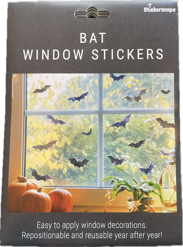 Stickerscape Bat window stickers