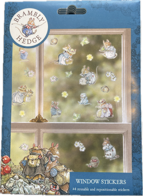 Stickerscape Brambly Hedge window stickers