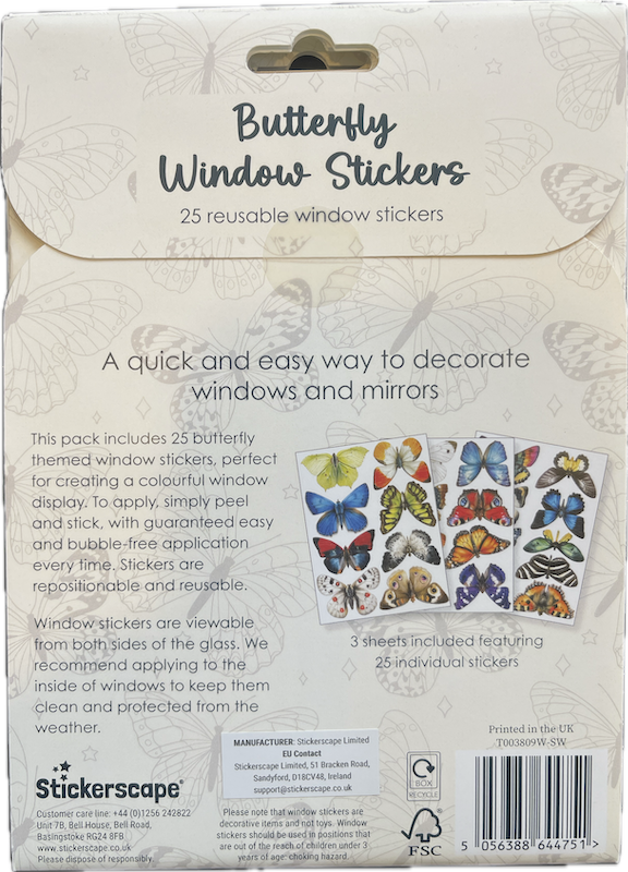 Stickerscape Butterfly window stickers - Image 2