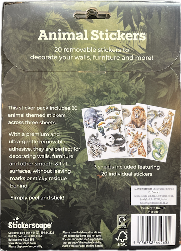StickerScape Animal wall stickers - Image 2