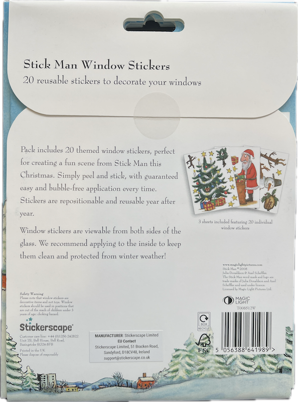 Stickerscape Stickman window stickers - Image 2