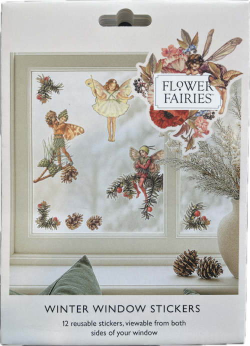 Stickerscape Flower Fairies Winter window stickers