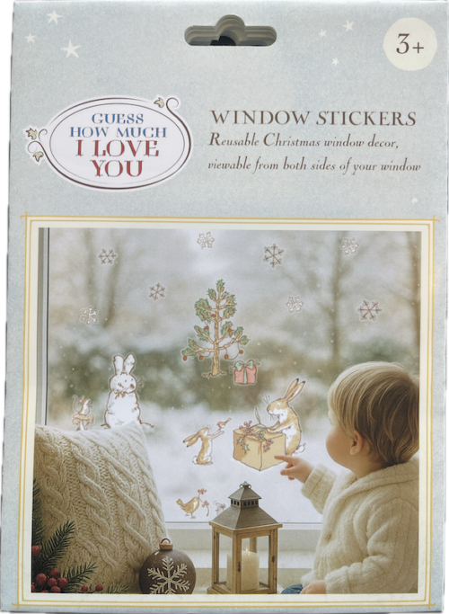 Stickerscape Guess How Much I Love You Winter window stickers