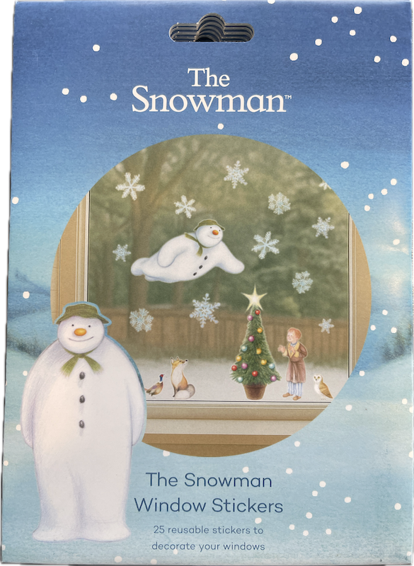Stickerscape The Snowman Winter window stickers