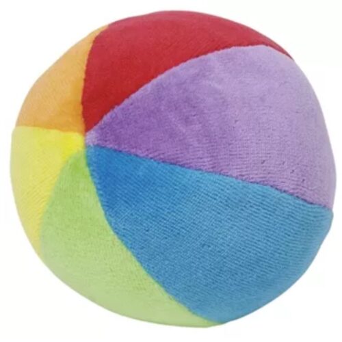 Soft Ball in multi colors with rattle