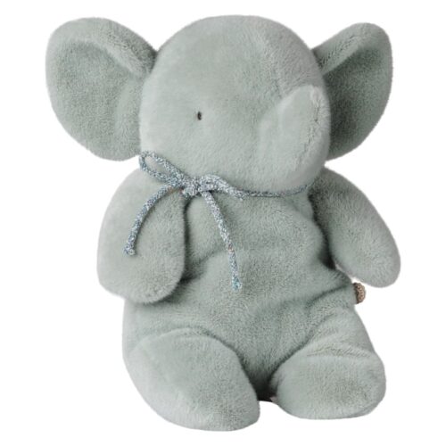 Elephant plush, Medium - Soft mint